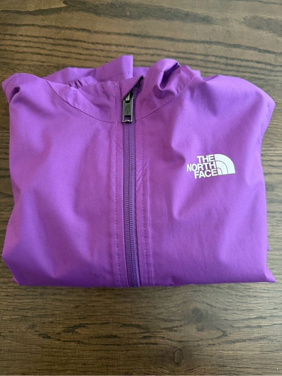 The North Face Other - The North Face Kids Purple Hooded Zipline Rain Jacket